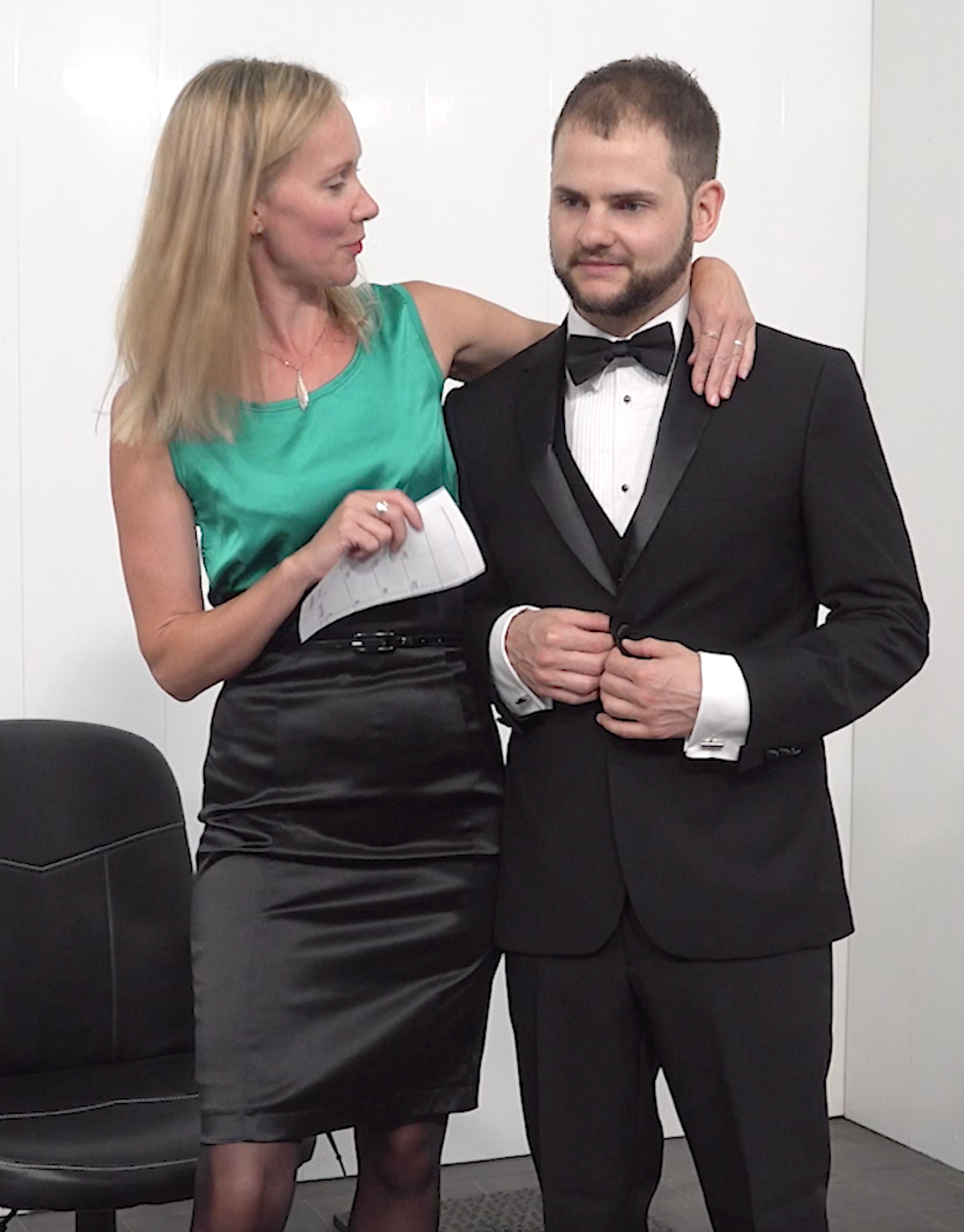 Al Pied & Gunged in Tuxedo