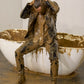 James Leather Suit Mud Bath VIDEO