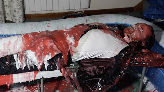 Richard Gunged in Suit