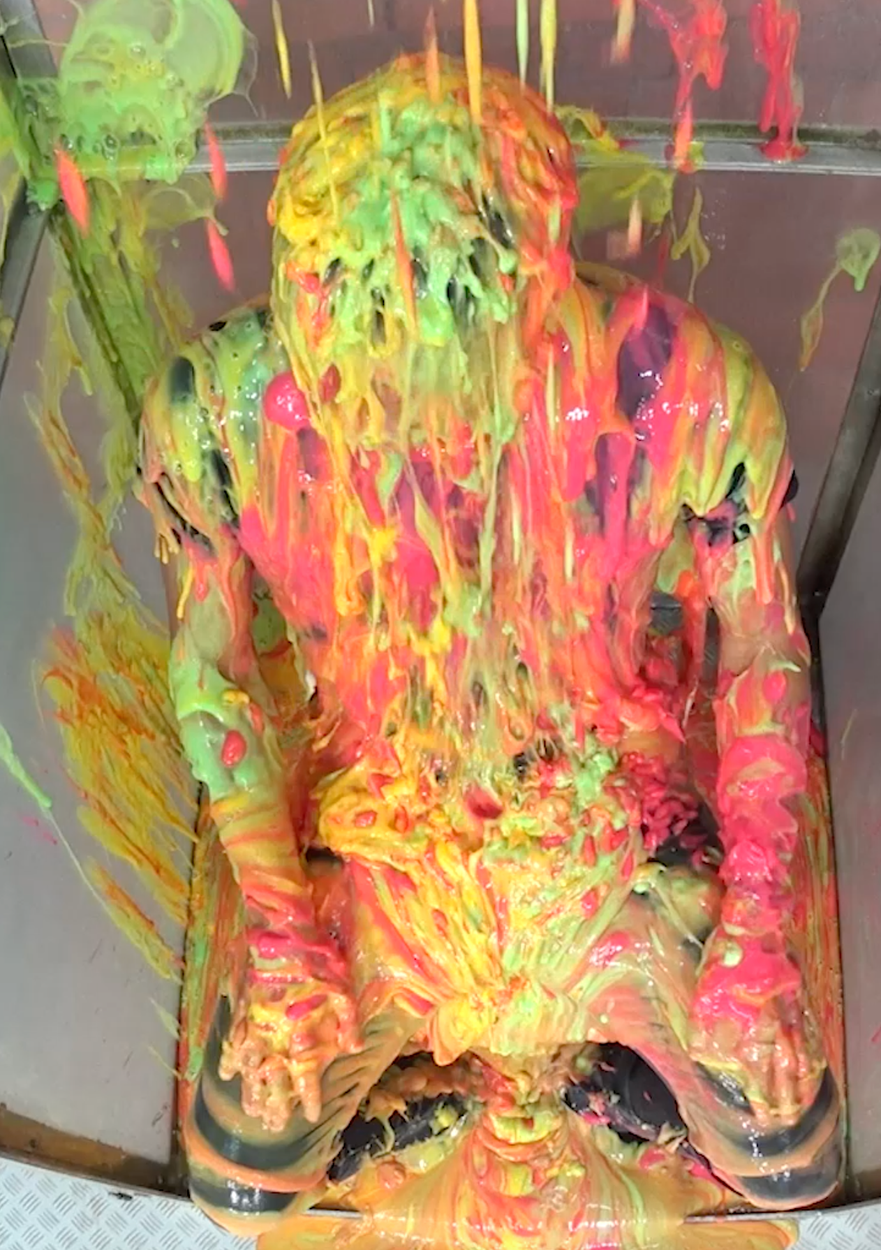 Richard & Aiden Blow Darts and Gunge Tank