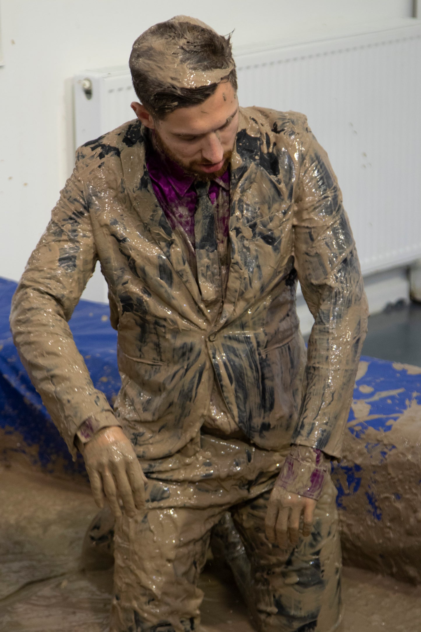 James and Adam Wedding Mud Wrestle Photo Pack