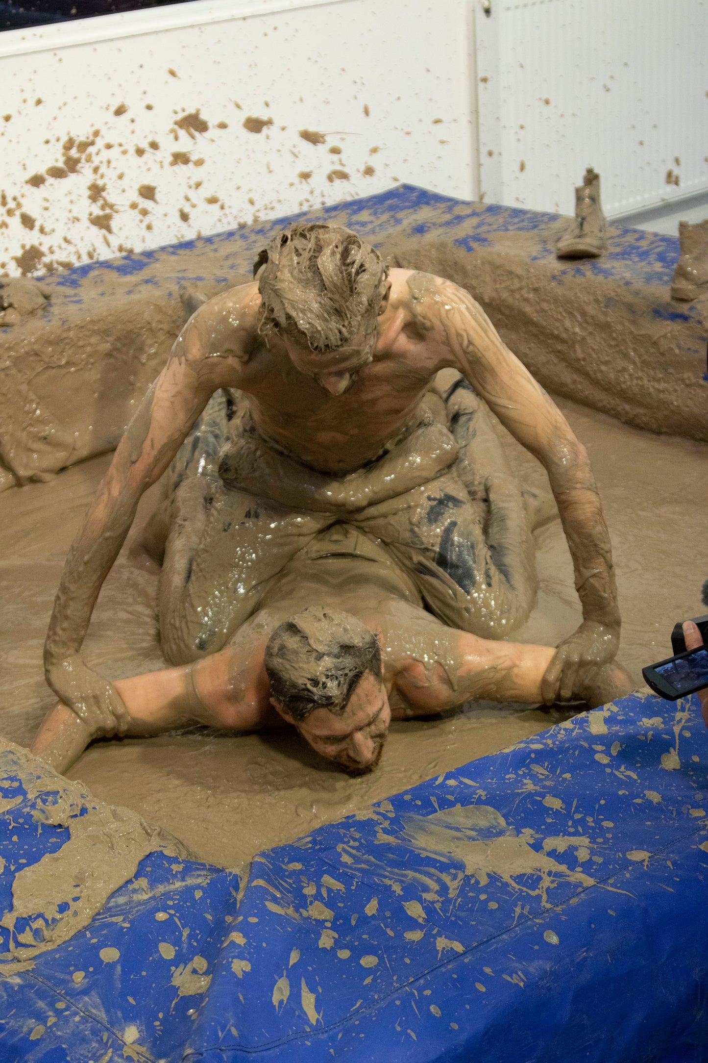 James and Adam Wedding Mud Wrestle Photo Pack