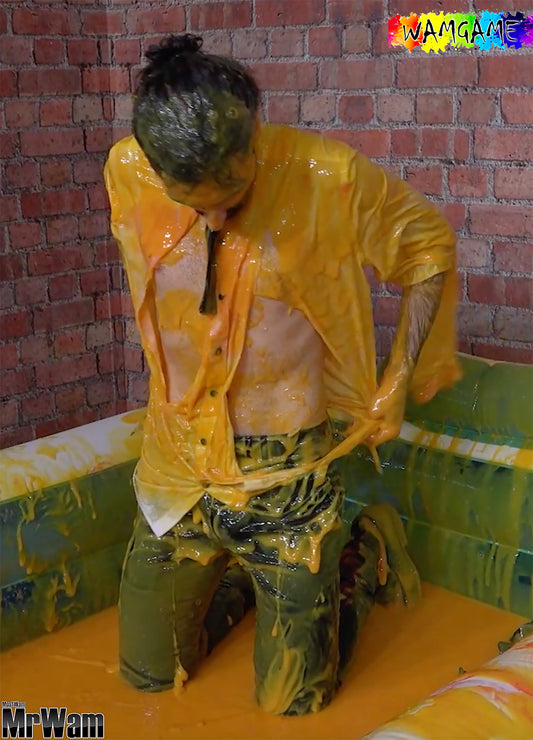 Lucas Suit Gunged and Ripped Photo Pack